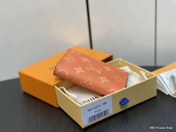 AAA Pruses Bags Organizer-7.5*11.1*1 cm VUITTON LOUIS Pocket 0802